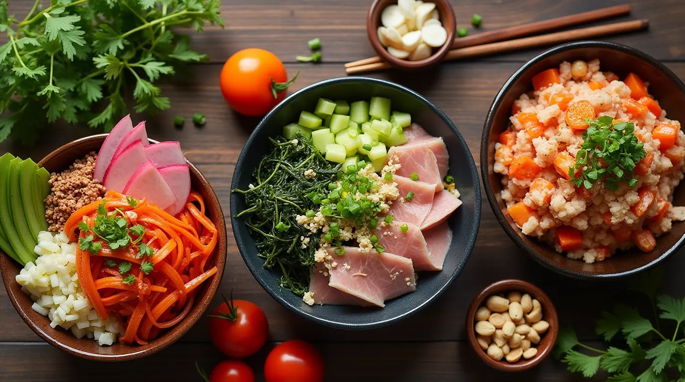 Spicy Tuna Poke Bowl