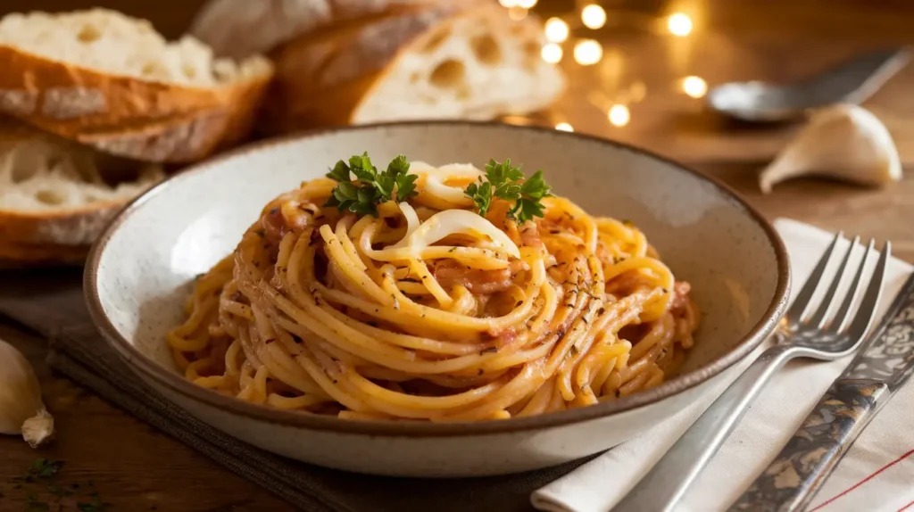 Spaghetti Aglio e Olio Recipe wow