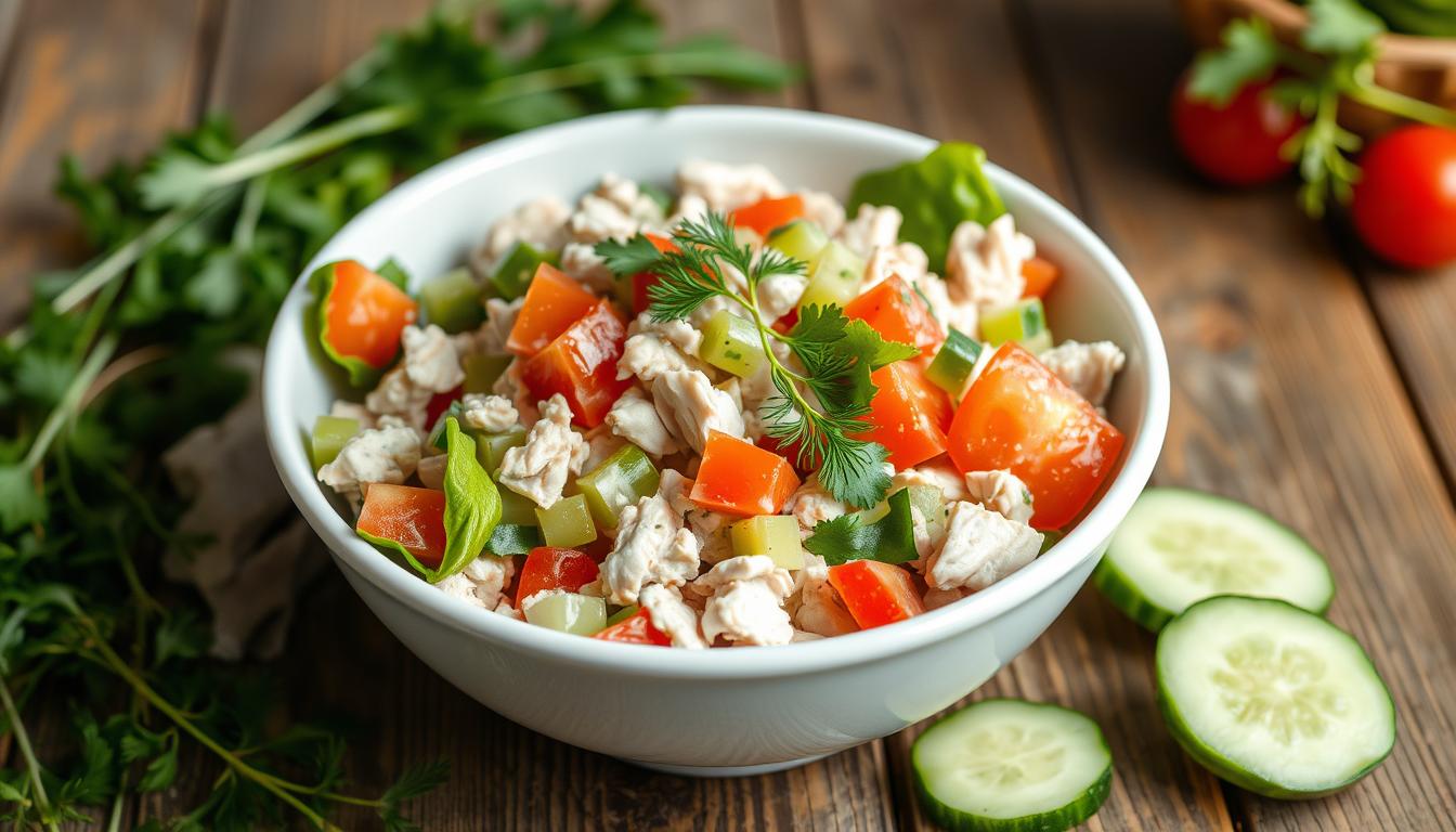turkey salad with leftovers