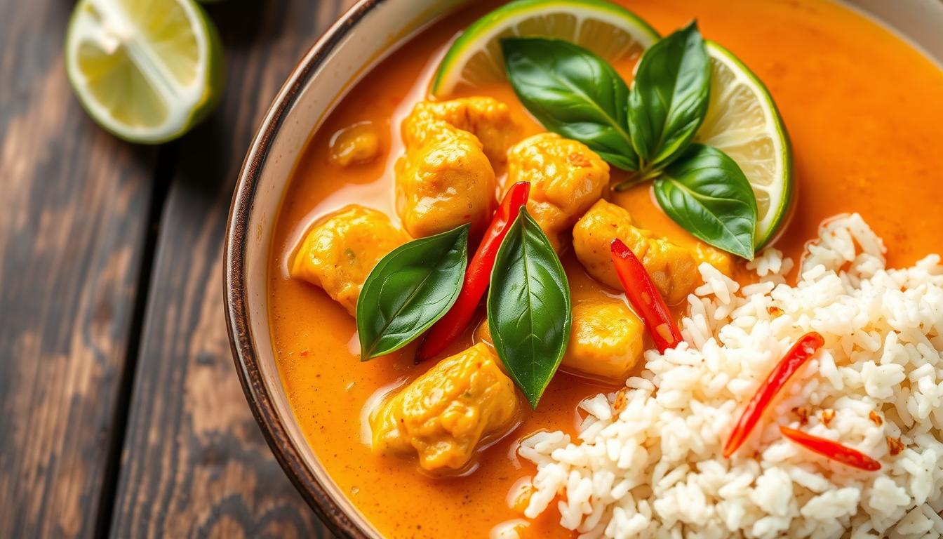 Easy Thai chicken curry recipe for beginners